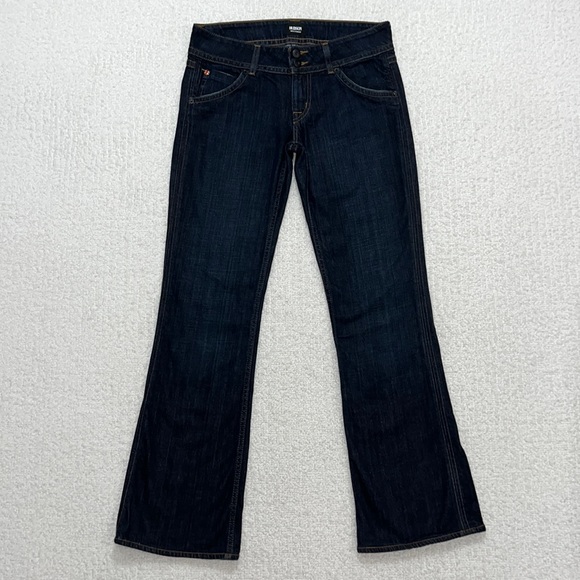 HUDSON Boot Cut Denim with Signature Flap Pocket Jeans Style NW170DHK Sz 28 - Picture 5 of 11